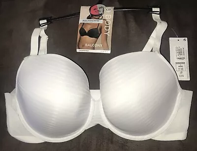 Bnwt Marks & Spencer Size 40dd White Body Shape Define Uplift Bra Rrp £20 • £8.99