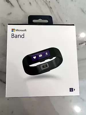 Microsoft 1619 Unisex Black Band Wearable Tech Fitness Activity Tracker- Size Sm • $15