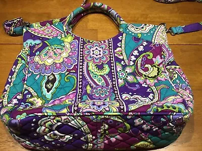 Vera Bradley Tote Bag Large Heather  Fall 2013 Discontinued  • $24.99