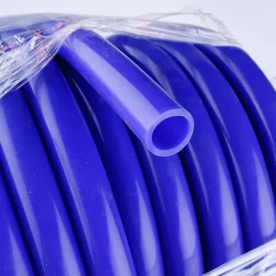 $9.99 • Buy For  Blue  5/32  4mm 20 Feet  Fuel Air Silicone Vacuum Hose Line Tube Pipe