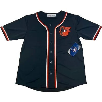 Baltimore Orioles O’s Baseball KIDS Genuine Merchandise Size 10-12 LARGE Jersey • $19.99