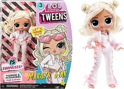 LOL Surprise Tweens Series 3 Fashion Dolls - MARILYN STAR - 6-Inch/15 Cm Doll 15 • £32.83