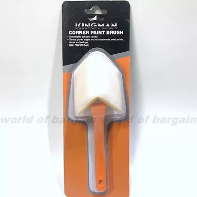 CORNER PAINT BRUSH DIY Edge Painting Foam Tool Door Window Jambs Baseboard Trims • $7.95