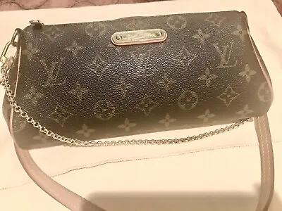 LOUIS VUITTON EVA Monogram Clutch Shoulder Crossbody Evening Bag  • $1209