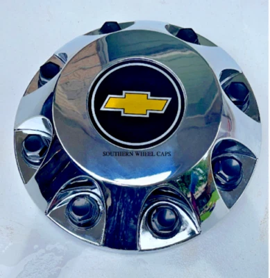$49.59 • Buy 11-21 Chevy Silverado 3500 Center Cap 17  Dually Chrome Replica Front Hub Cap