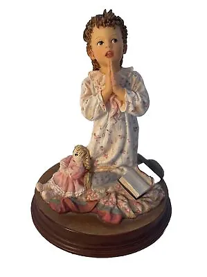 Girl Praying Mama Says Pray Demdaco  Kathy Andrews Fincher Figurine • $16.99