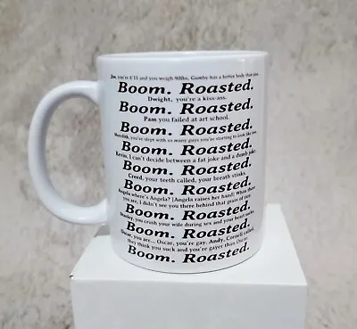 Boom Roasted  The Office Style Funny Coffee Mug  • $19.90