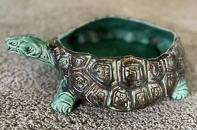 Vintage McCoy Green Turtle Planter - 12.5” • $29.99