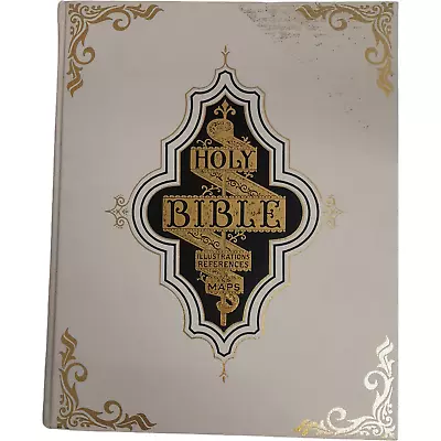 The Holy Bible Illustrations References & Maps Midpoint Press Special Edition • £24.99