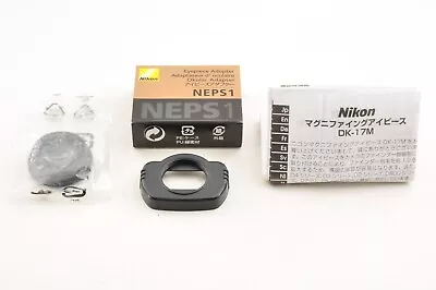 Nikon Magnifying Eyepiece DK-17M For Nikon Pro Model W/NEPS1 Near Mint +5 #1963 • $189.99