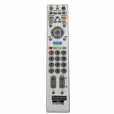 $18.99 • Buy New RM-GD004W Remote Control For Sony LCD TV KDL-20S4000 KDL-26S4000 KDL-32S4000