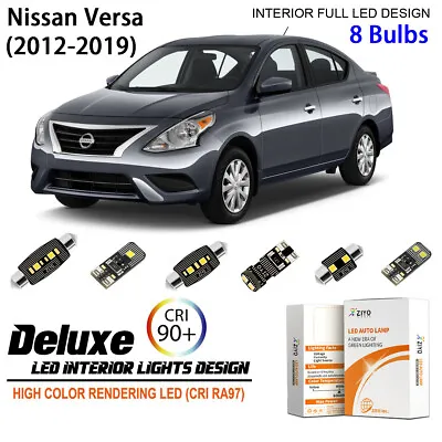 LED Interior Light Kit + License Plate Light Bulbs For Nissan Versa 2012-2019 • $17.10