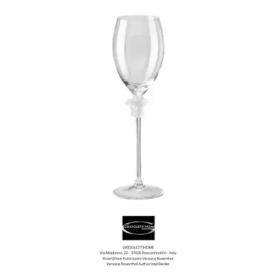 Versace Rosenthal - Medusa Lumiere - Chalice Wine White - Dealer • $245.99
