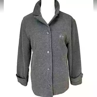 La Martina Polo Equestrian Classic Luxury Cashmere Blend Short Coat Charcoal S • $75