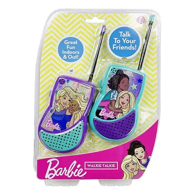 $32 • Buy 2pc Barbie Walkie Talkie/2 Way Radio Interactive Kids/Children Toy 5y+ Outdoor