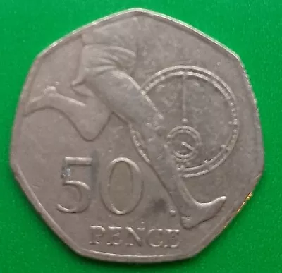 2004 50P COIN RARE SIR ROGER BANNISTER 4 FOUR MINUTE MILE 50p Remember An Icon • £1.25