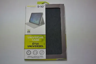 M-Edge Universal Case Folio Plus Multi-fit Gray Tablets 9'-10' IPad Pro Galaxy • $14.99