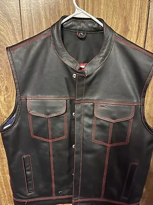 $65 • Buy Xelement American Flag Linned Motercycle Vest