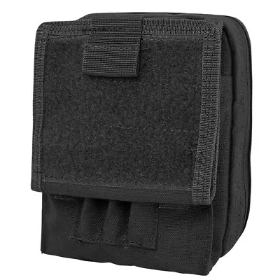 Molle Tactical ATLAS Map Pouch ID Admin Chart Case Clear Cover Carrier-BLACK • $26.50