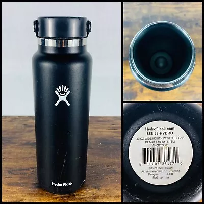 Hydro Flask 40 Oz - Wide Mouth Design Opening Double Wall Vacuum Insulation • $19