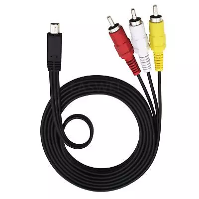 Mini USB To 3 RCA AV Audio Video Cable For Canon 510 HS 1000 HS 1100 HS • $4.88