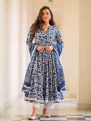 £30 • Buy Anarkali Suiit 3pc Suit Pakistani Salwar Kameez Indian Kurti With Pant Duppata