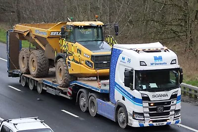 MCDERMOTTS SCANIA BJ19SBV 6x4 TRUCK/LORRY PHOTO • £0.99