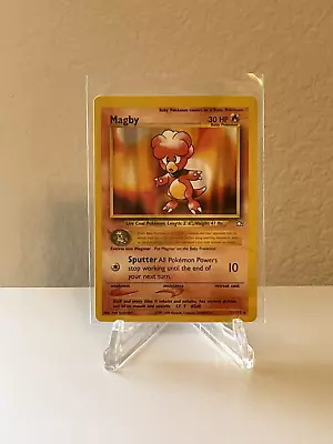 Magby 23/111 Pokemon Neo Genesis Unlimited Pokemon TCG LP • $0.99