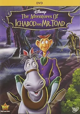 The Adventures Of Ichabod And Mr Toad DVD • £6.99