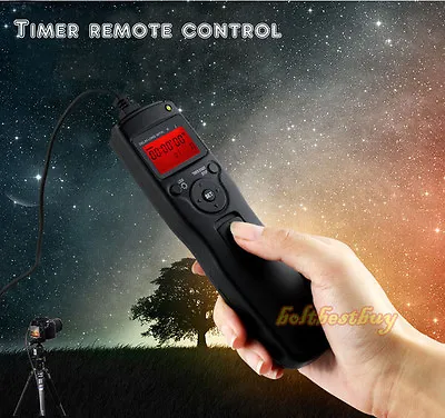 $27.89 • Buy Time Lapse Intervalometer Timer Remote Shutter For Sony A7S A7R A7 A6000 NEX-3N