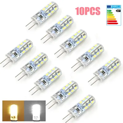 10PCS G4 LED Bulbs Capsule Replace Halogen Bulb DC 12V SMD Light Corn Bulb Lamp • £5.69