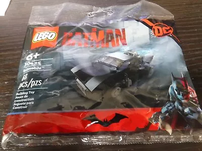 Lego DC The Batman Batmobile Polybag 30455 68 Pieces New Sealed Bag Free Post • $16