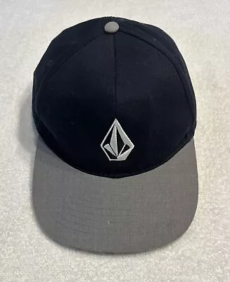 New Volcom V Stone Mens Snapback Hat Blue Gray • $19.99