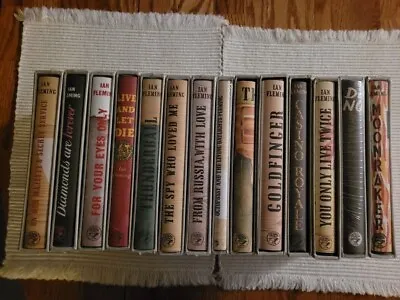 FIRST EDITION LIBRARY BRAND NEW 14 Vol COMPLETE JAMES BOND 007 Ian Fleming RARE • $4700
