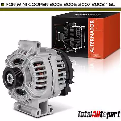 New Alternator For Mini Cooper 2005 2006 2007 2008 110A 12V CW 6-Groove Pulley • $110.99
