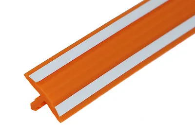 20ft Of 0.58  Orange-White Striped T-Molding For Nichibutsu Arcade Games • $59