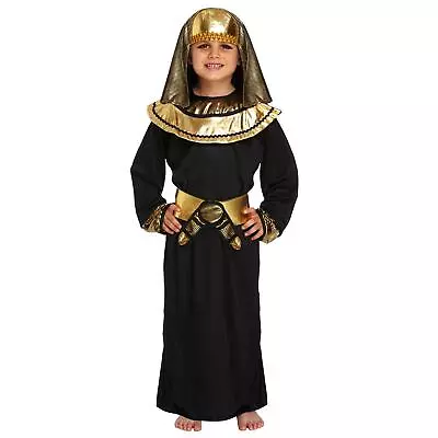 £10.49 • Buy Egyptian Pharaoh Childrens Costume Small 4-6 Years
