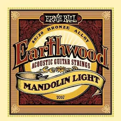 Ernie Ball Earthwood 80/20 Bronze Mandolin 09-34 Light • $7.56