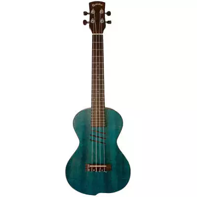 Kealoha JU-Series Concert Ukulele With Offset Design In Stained Ocean Blue • $199.95