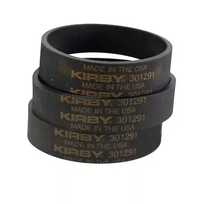 $7.99 • Buy Kirby Vacuum Cleaner Belts (3 Belts, Black, 3)