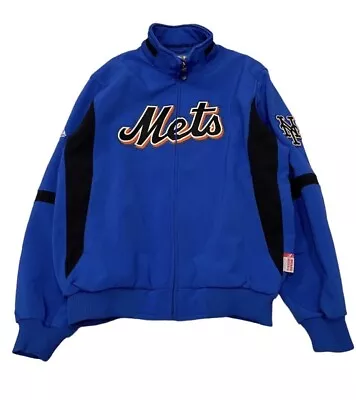 Vintage Majestic Authentic Therma Base New York Mets Jacket Size Large Dug Out • $120