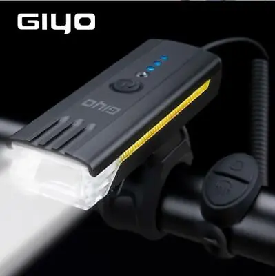 GIYO Horn / Bicycle MTB Road Light Bike Front Cycling USB Rechargeable Led Light • $27.89