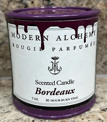 D.L. & Co Modern Alchemy Bordeaux Candle Tin Paint Can 7.0 Oz Aprox 50 Hour Burn • $24.95