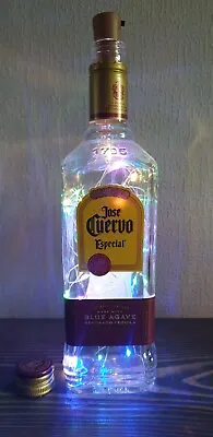 Jose Cuervo Especial Tequila Bottle With Led String Lights Multi Colour • £3.99