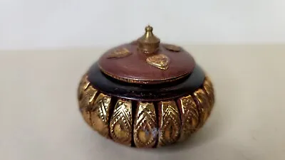 Mughal Bone Wood And Brass Box  2 X 3 India? • $19