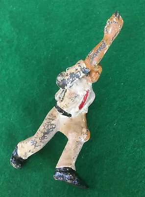 $54.95 • Buy Vintage Cast Iron Spring Arm Man Toy Bowler Player Baldwin King Pin Bowling Game