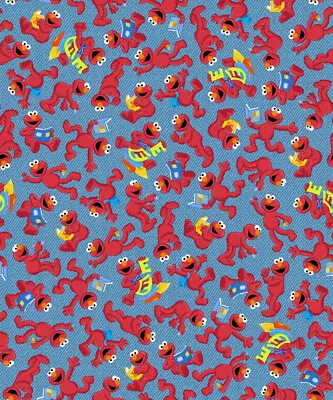 Sesame Street Licensed Prints 40 Designs Collection Cotton Fabric By The Yard • $13.95