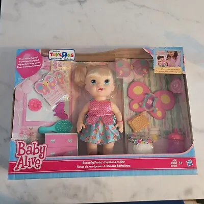 Baby Alive  Doll & Accessories  Butterfly Party  • $95