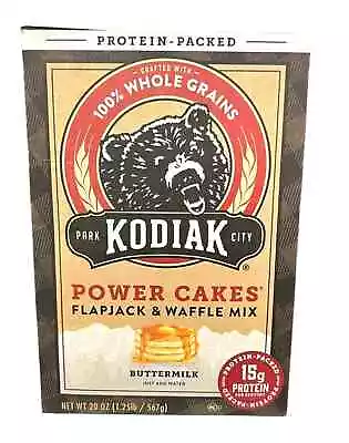 Kodiak Power Cakes Buttermilk Flapjack & Waffle Mix 20 Oz • £14.99