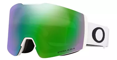 Oakley Fall Line M Snow Goggles Prizm Snow Jade Iridium Lenses White Strap • $165